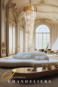 Полилей кристал GLORY GOLDEN LUXURY 180cm