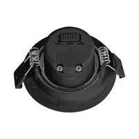LED спот 7W вграден, насочваем, черен, CCT с 3 вида светлина, еквивалент 60W