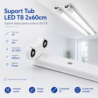 Основа за LED тръба T8 2x60cm