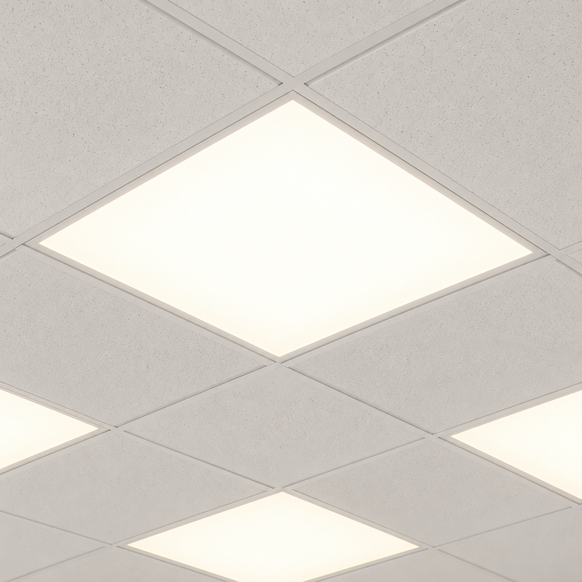 LED панел 50 W, 60 × 60 cm, IP40, 4000 K, Slim Backlight
