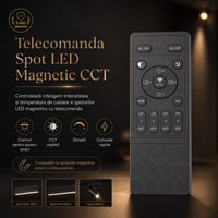 Дистанционно управление за магнитен LED спот CCT