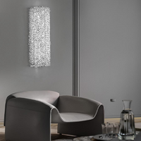 LED аплик RAFO Silver Cristal