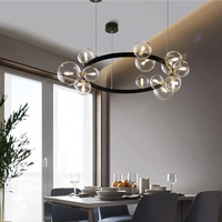 Осветително тяло LED Abajur висящо 15xG9 Black