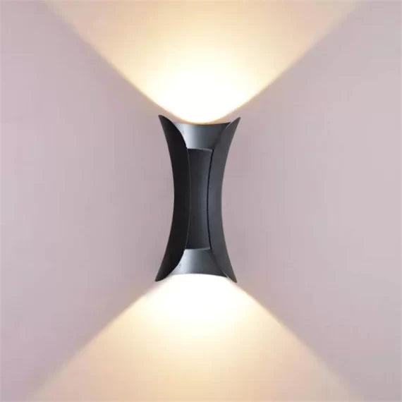 LED аплик за външен монтаж 2x5W ULTRON BLACK