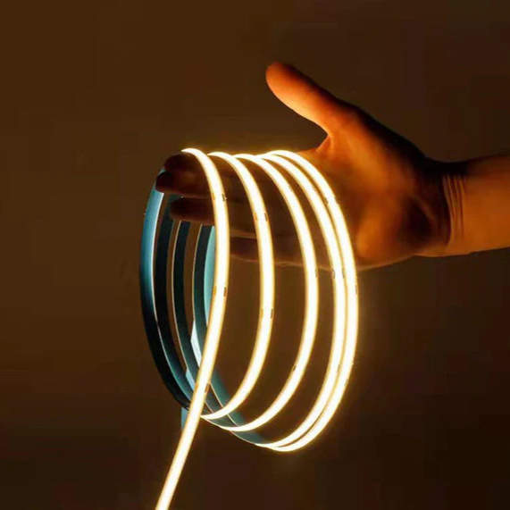 LED лента 24V CCT COB 10 метра с 3 вида светлина