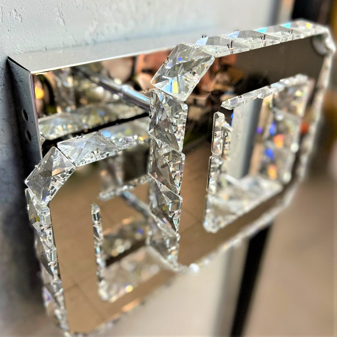 LED осветително тяло CRISTAL Double Square Еквивалент 200W