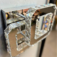 LED осветително тяло CRISTAL Double Square Еквивалент 200W