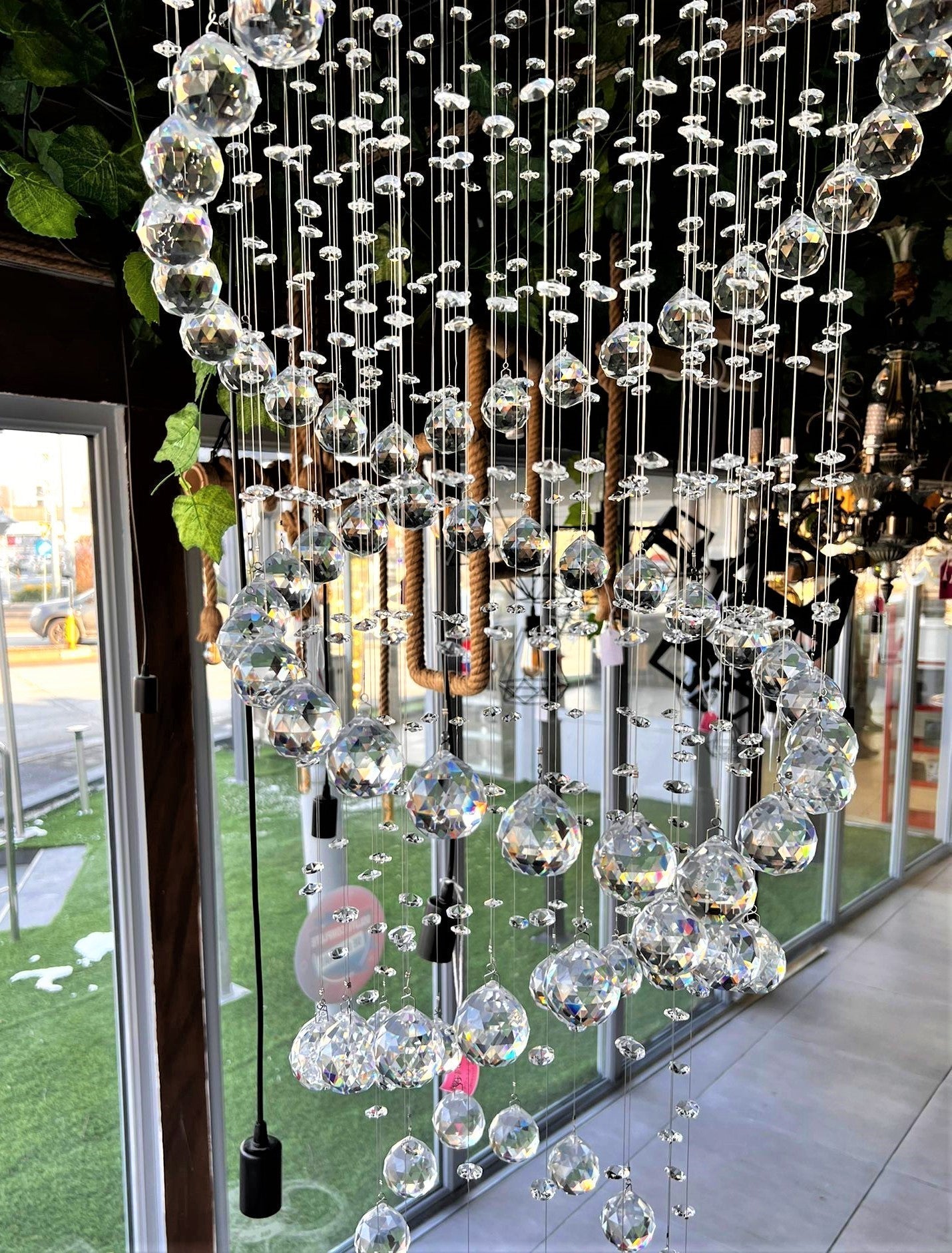Полилей кристал LUXURY VORTEX 120cm