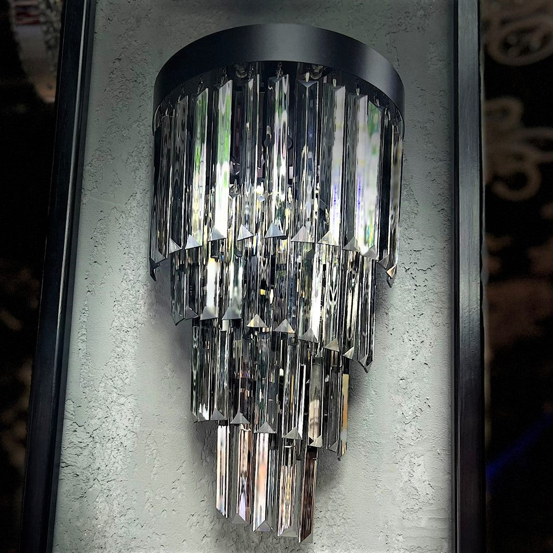 Стенен аплик Cristal Dark Luxury