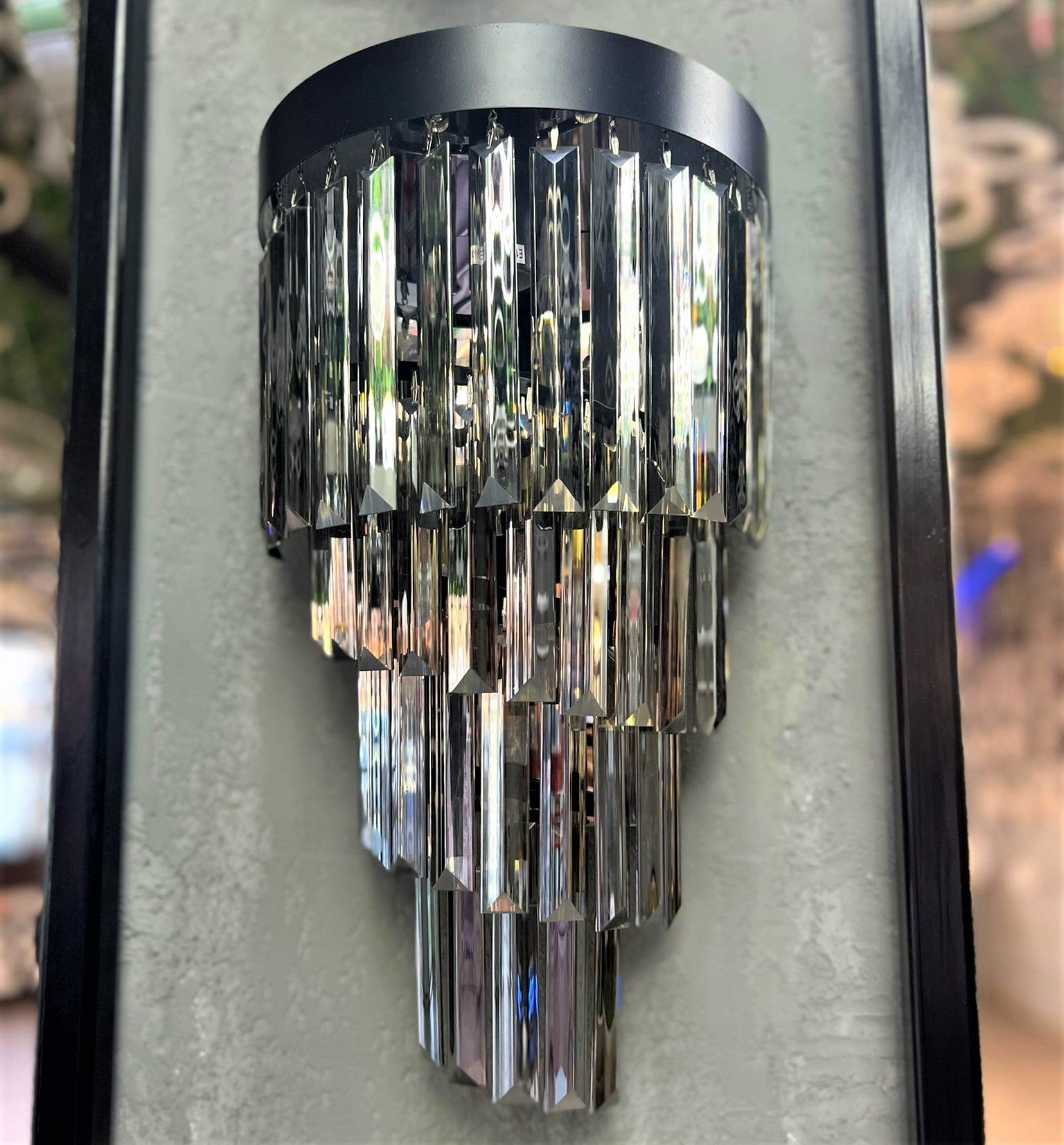 Стенен аплик Cristal Dark Luxury