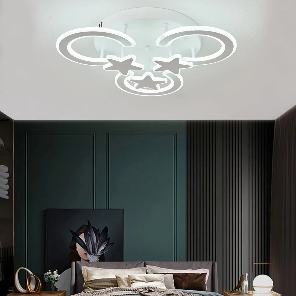 LED осветително тяло Mini Starlight Dreams еквивалент 500W с дистанционно