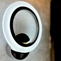 LED аплик 24W ROUND Chrome