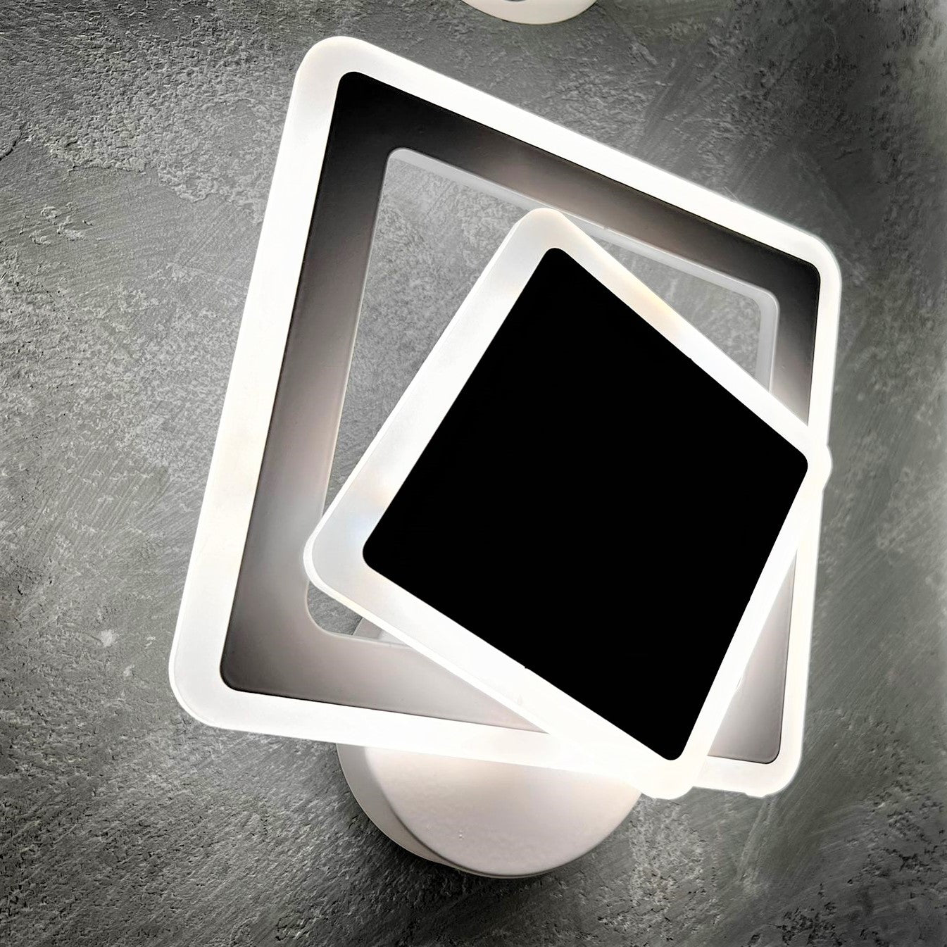 LED аплик Square, регулируем, бял, еквивалент 150W