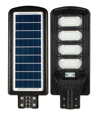 LED лампа 200W соларна SLIM сензор за движение + дистанционно
