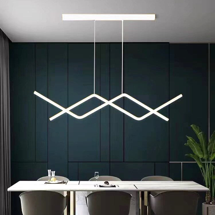LED осветително тяло 56W висящо ALBA LINES еквивалент 300W