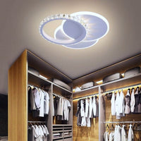 LED осветително тяло 30W RINGS CRISTAL Еквивалент 200W