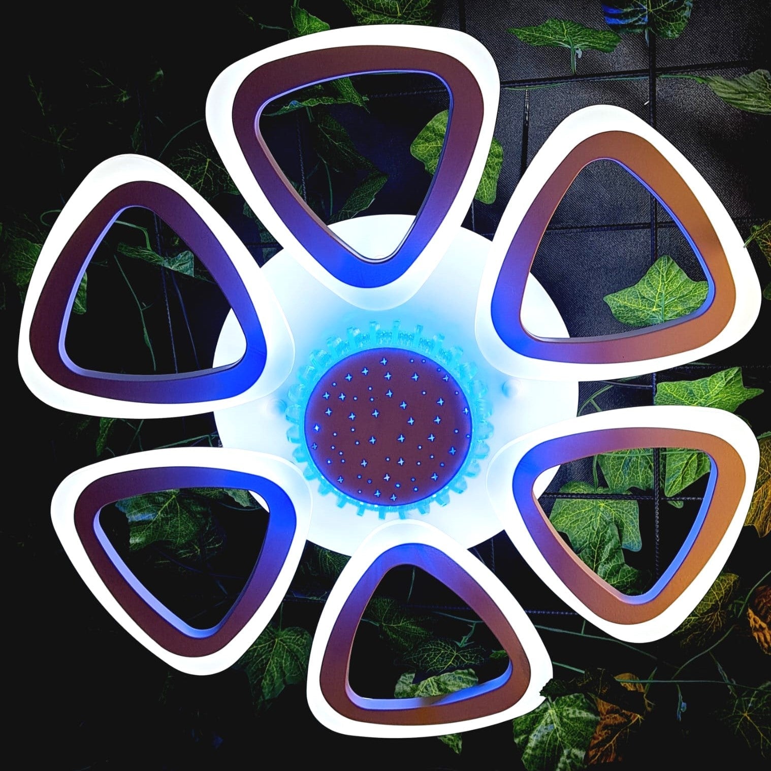 LED осветително тяло 120W Storm RGB с дистанционно, еквивалент 500W
