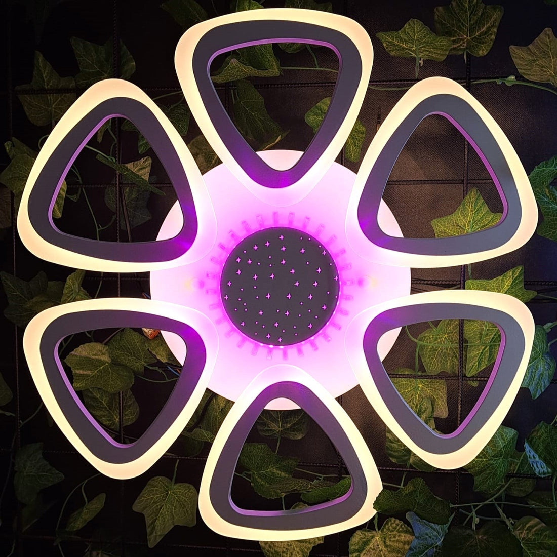 LED осветително тяло 120W Storm RGB с дистанционно, еквивалент 500W