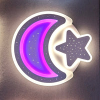 LED ОСВЕТИТЕЛНО ТЯЛО 164W MOON RGB 50cm Дистанционно