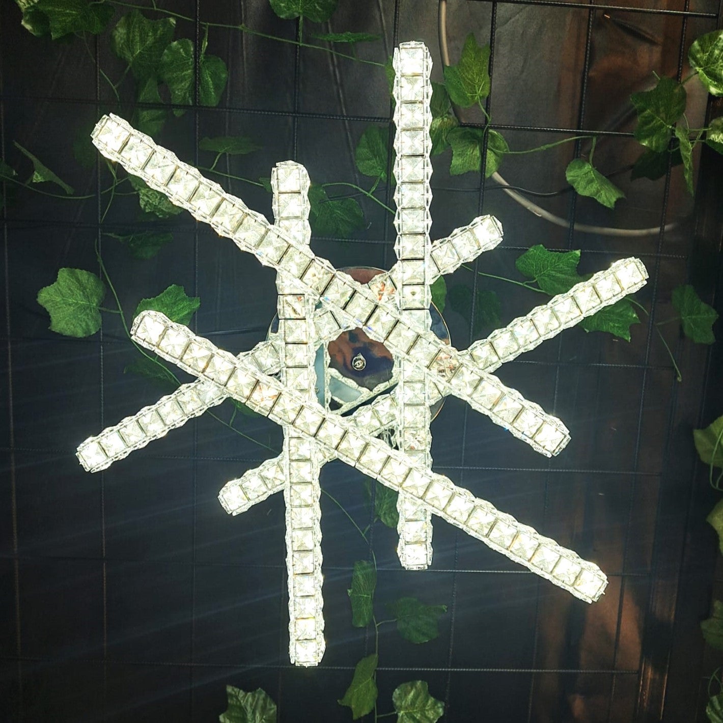 LED осветително тяло 168W 6 LINES CRISTAL Дистанционно