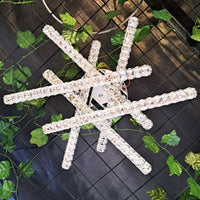 LED осветително тяло 168W 6 LINES CRISTAL Дистанционно