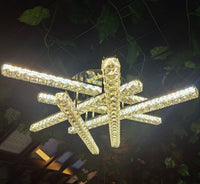 LED осветително тяло 168W 6 LINES CRISTAL Дистанционно