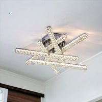 LED осветително тяло 168W 6 LINES CRISTAL Дистанционно