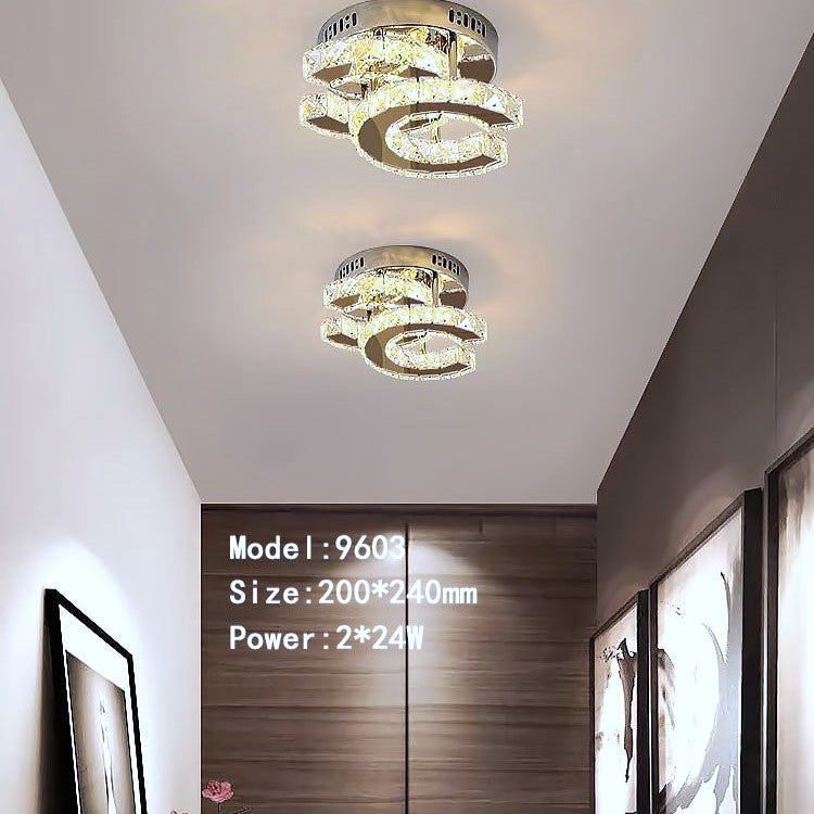 Осветително тяло LED CRISTAL Double C Еквивалент 200W