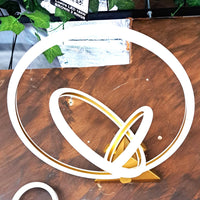 LED осветително тяло Golden Rings X1217-3GD еквивалент 400W с дистанционно