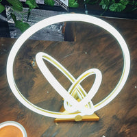 LED осветително тяло Golden Rings X1217-3GD еквивалент 400W с дистанционно