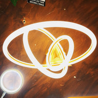 LED осветително тяло Golden Rings X1217-3GD еквивалент 400W с дистанционно