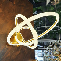 LED осветително тяло Golden Rings X1217-3GD еквивалент 400W с дистанционно