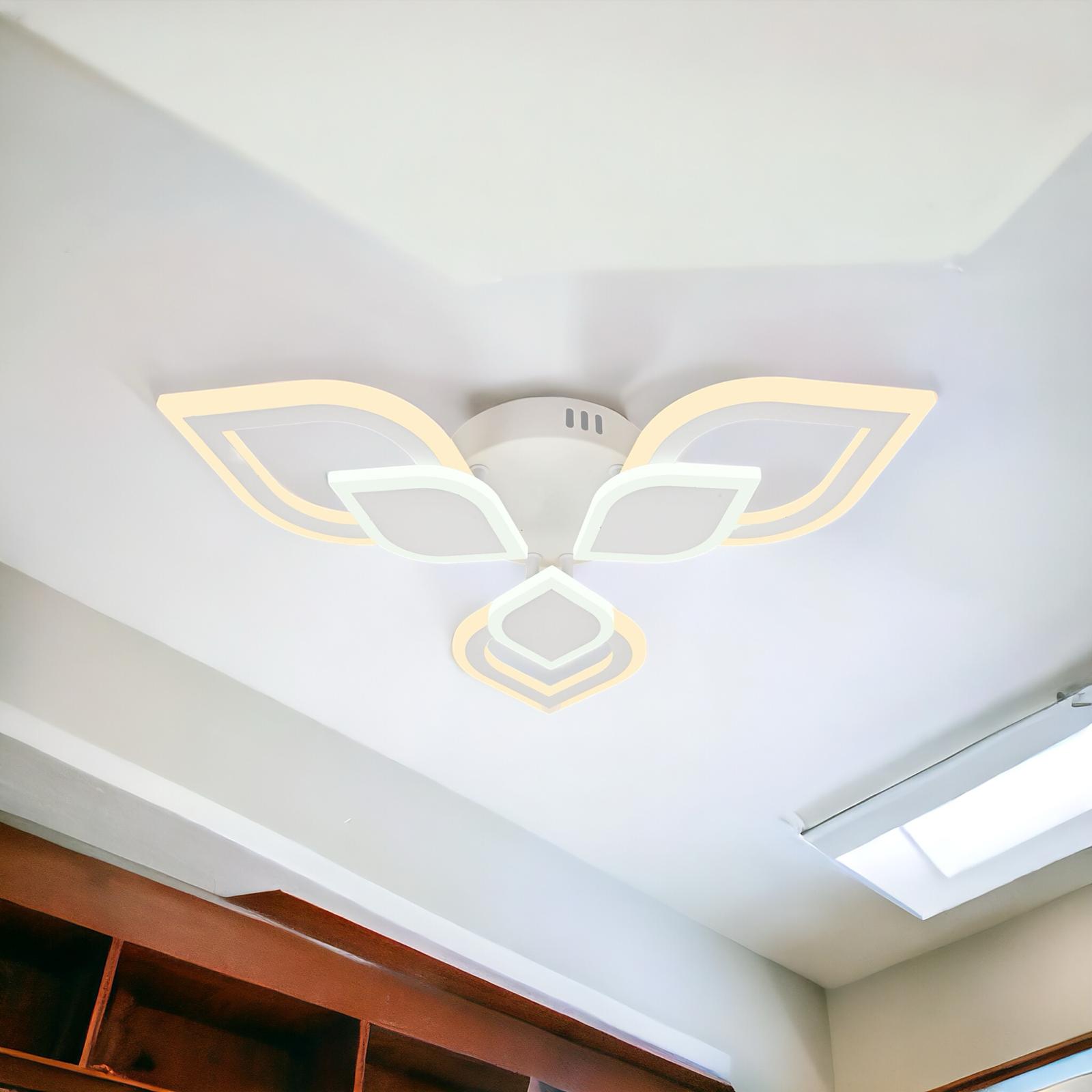 LED осветително тяло Mini Frunza еквивалент 300W с дистанционно