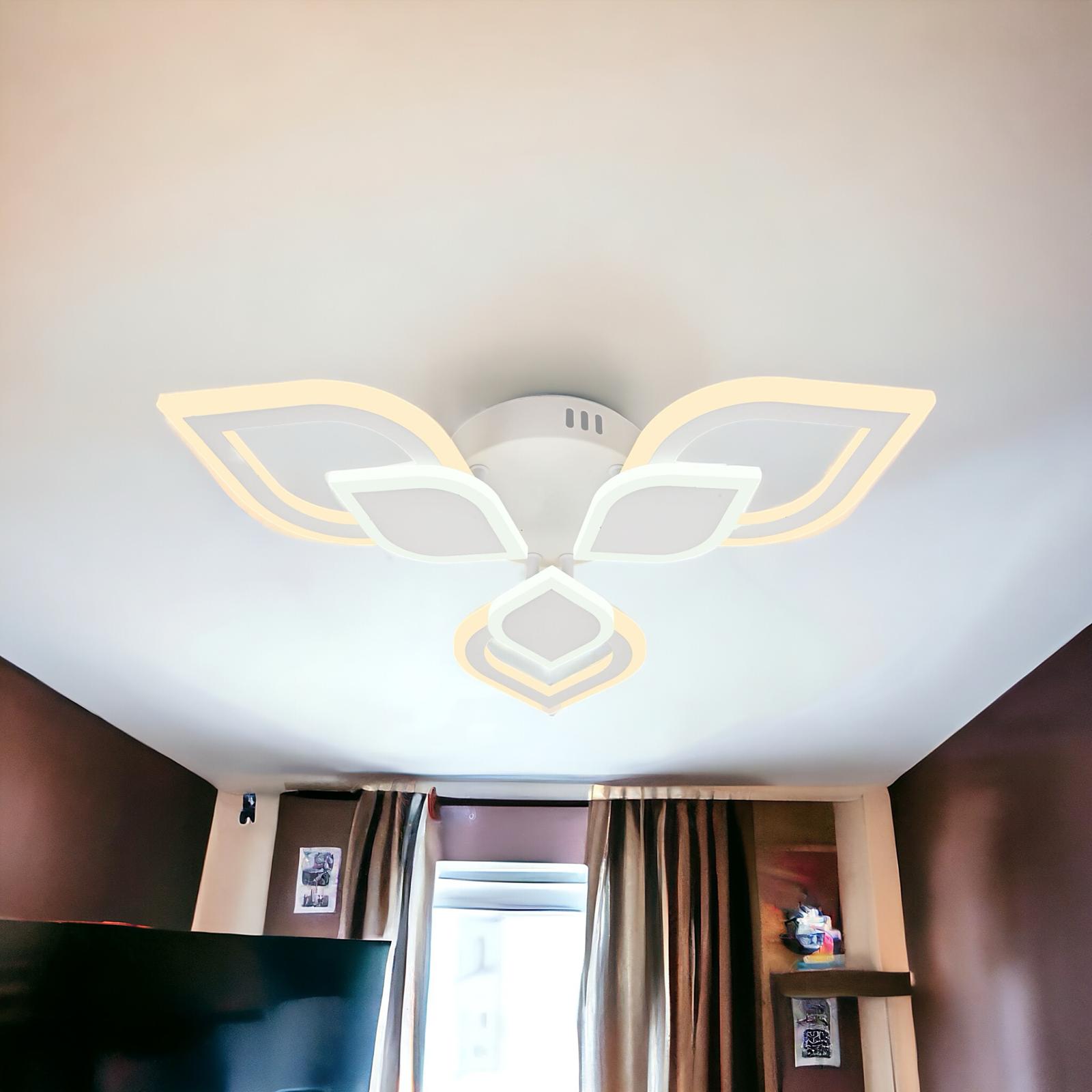 LED осветително тяло Mini Frunza еквивалент 300W с дистанционно