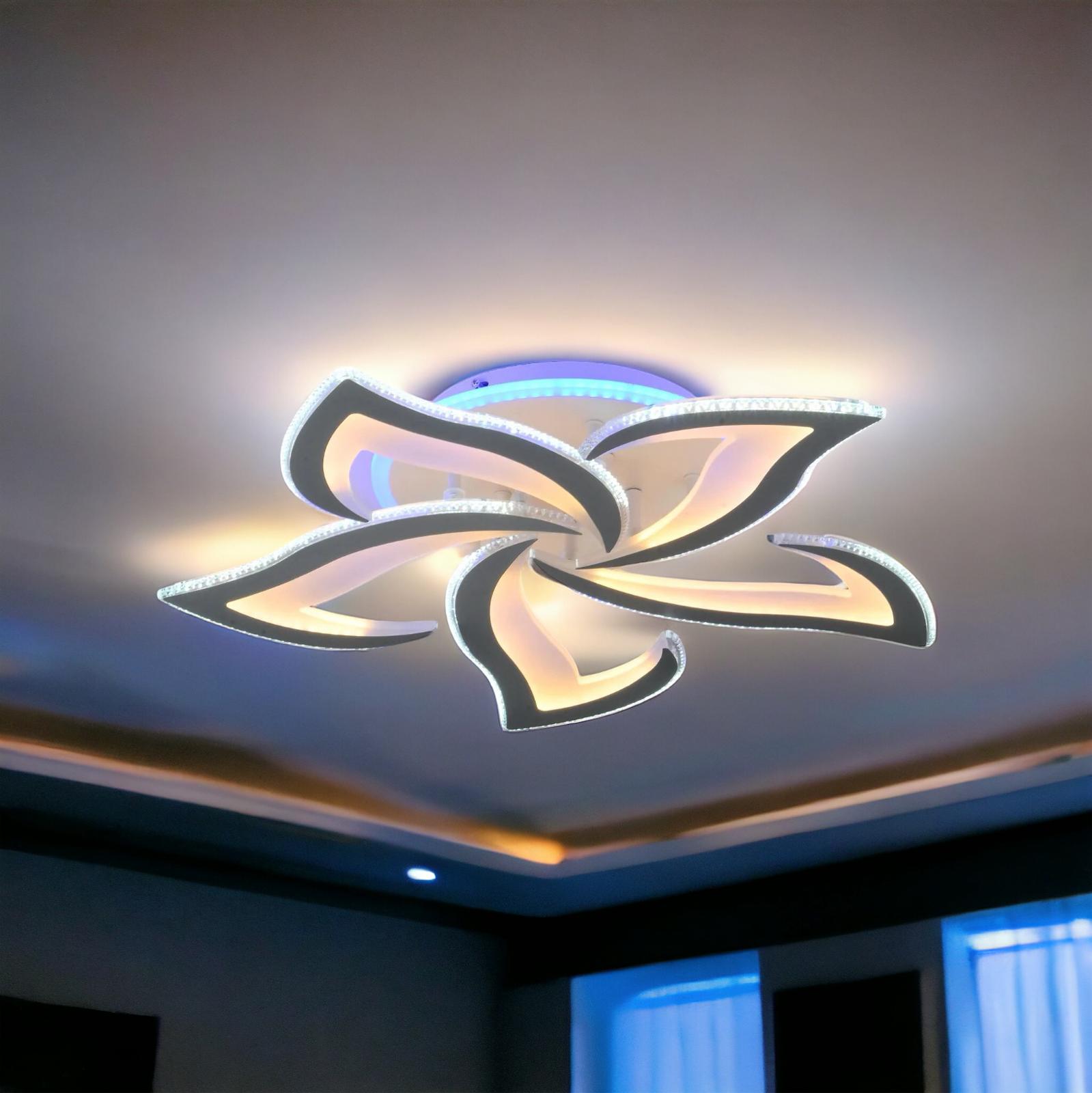 LED осветително тяло Camelia RGB еквивалент 600W с дистанционно