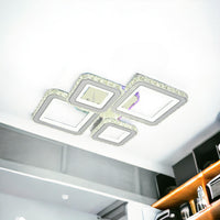LED осветително тяло 2+2 DIAMOND RGB Бял Кристал Еквивалент 400W
