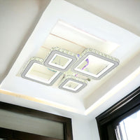 LED осветително тяло 2+2 DIAMOND RGB Бял Кристал Еквивалент 400W