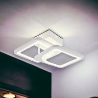 LED осветително тяло Yanna Square БЯЛ Еквивалент 120W Дистанционно управление
