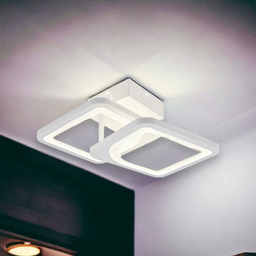 LED осветително тяло Yanna Square БЯЛ Еквивалент 120W Дистанционно управление