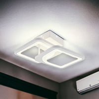 LED осветително тяло Yanna Square БЯЛ Еквивалент 120W Дистанционно управление