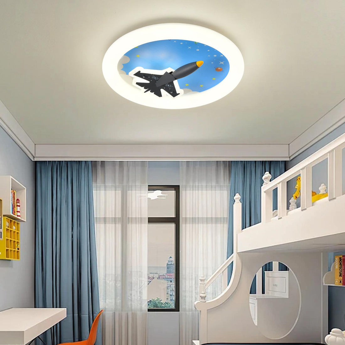 LED осветително тяло 68W Blue Plane еквивалент 300W