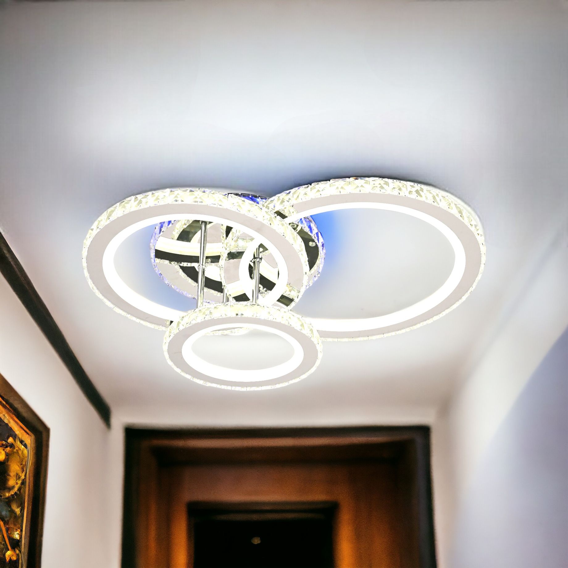 LED осветително тяло Cristal Ciryla Chrome RGB еквивалент 500W