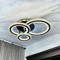 LED осветително тяло Cristal Ciryla Black RGB еквивалент 500W