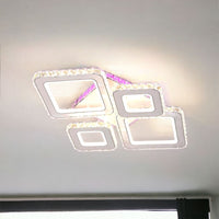 LED осветително тяло 2+2 DIAMOND RGB Бял Кристал Еквивалент 400W