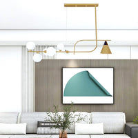 Осветително тяло Abajur Dining GOLD DX1022-7GD