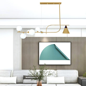 Осветително тяло Abajur Dining GOLD DX1022-7GD