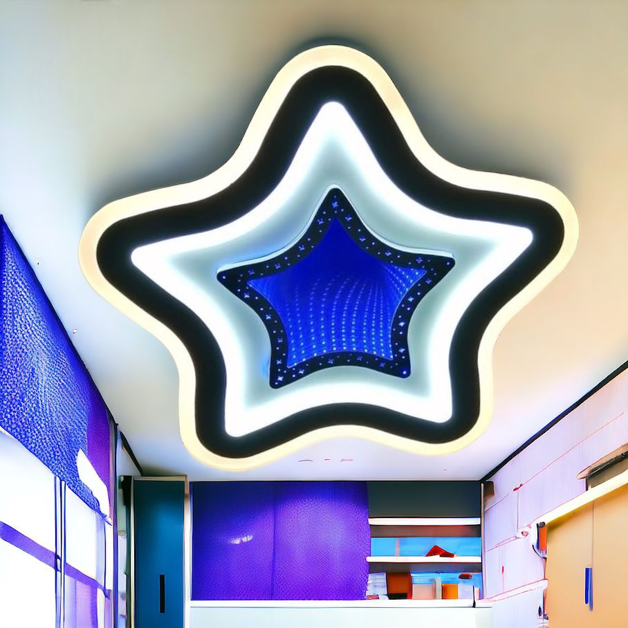 LED осветително тяло 180W STAR RGB 3D с дистанционно