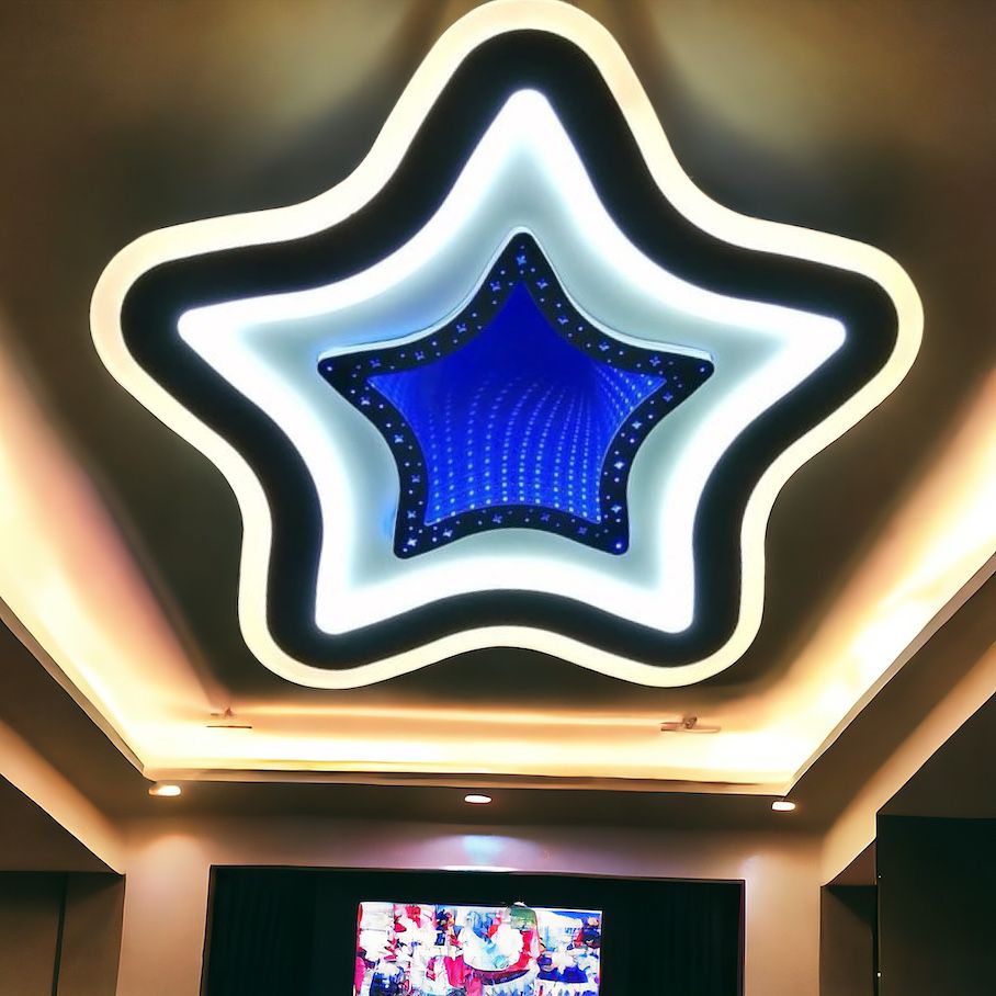 LED осветително тяло 180W STAR RGB 3D с дистанционно