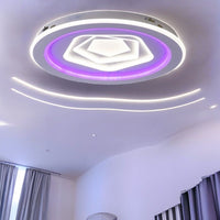 LED осветително тяло Round Levels RGB еквивалент 800W с дистанционно