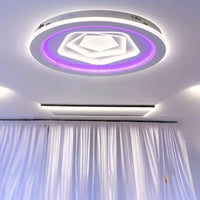 LED осветително тяло Round Levels RGB еквивалент 800W с дистанционно